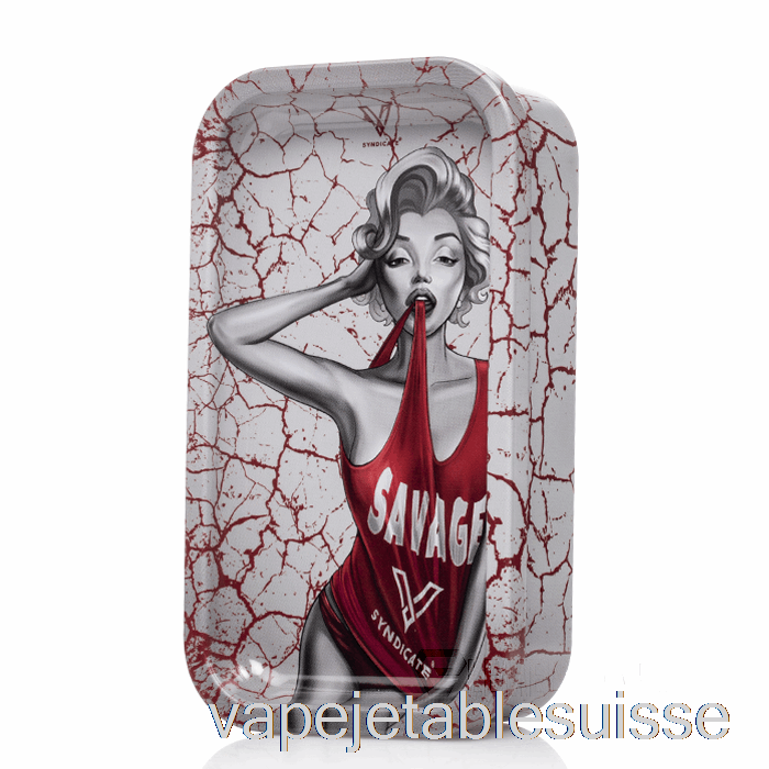Vape Suisse V Syndicate Plateau Roulant 2-en-1 Et Rangement Diva Humide